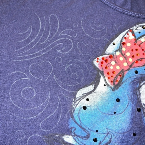 Disney Parks Snow White Navy Blue XS T Shirt - Picture 3 of 5